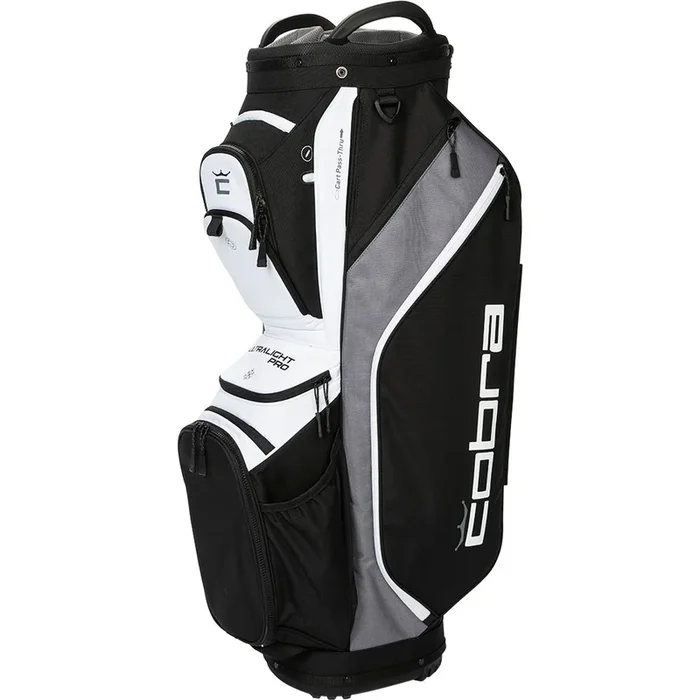 Cobra Ultralight Pro Cart Bag – Black/White