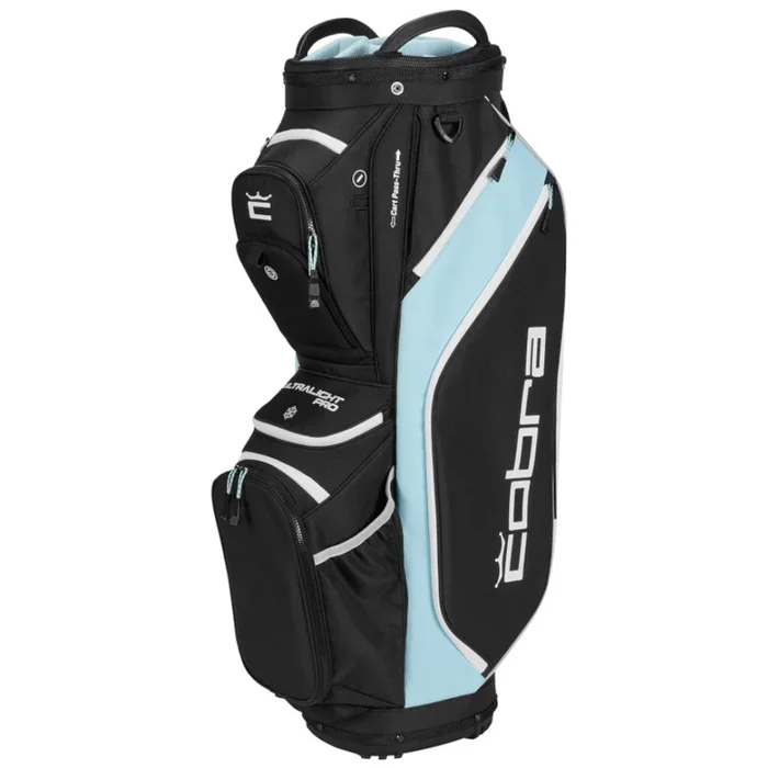 Cobra Ultralight Pro Cart Bag – Puma Black/Cool Blue