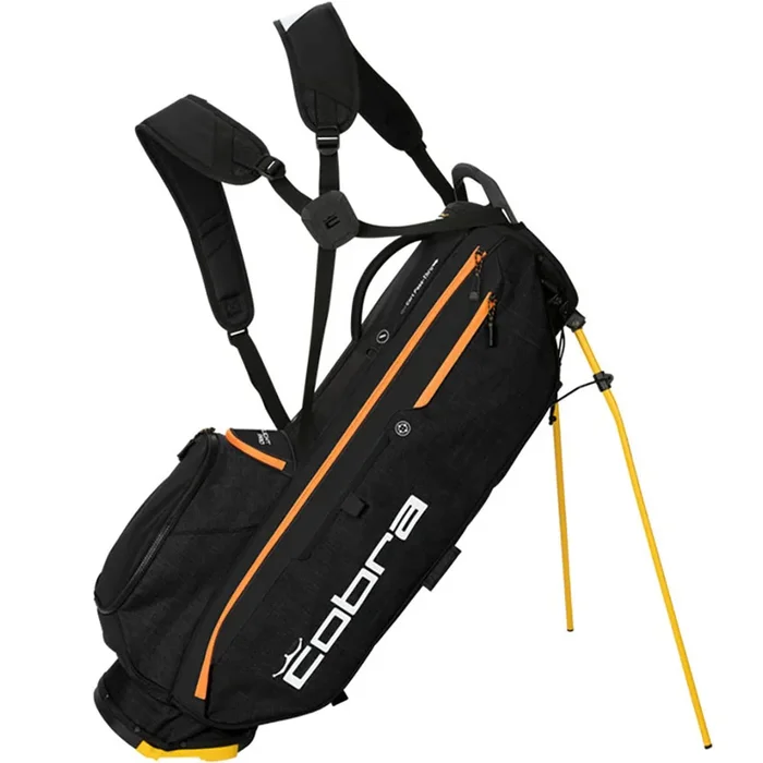Cobra Ultralight Pro Stand Bag – Black/Gold Fusion