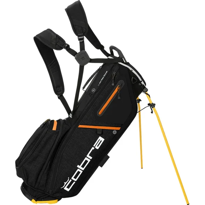 Cobra Ultralight Pro+ Stand Bag – Black/Gold Fusion