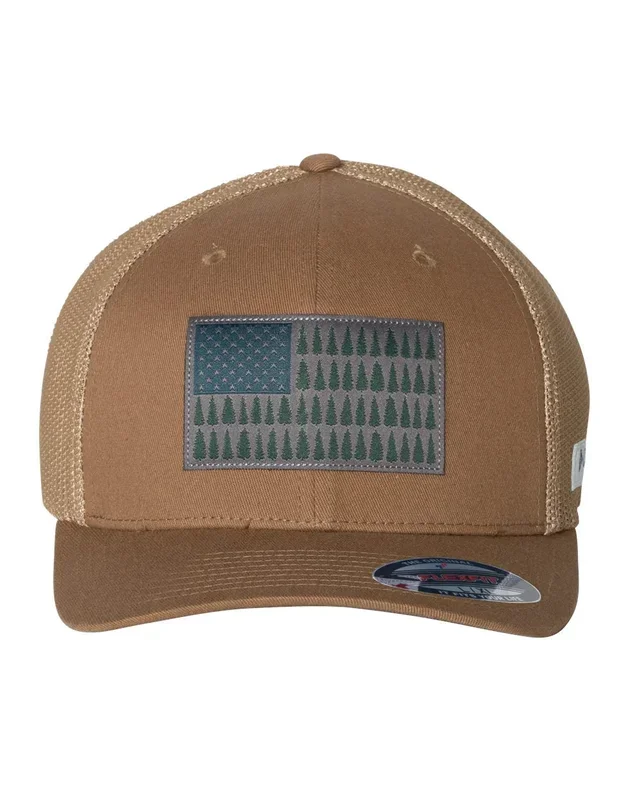 Columbia Men’s PFG Tree Flag Mesh Flexfit Men’s Cap