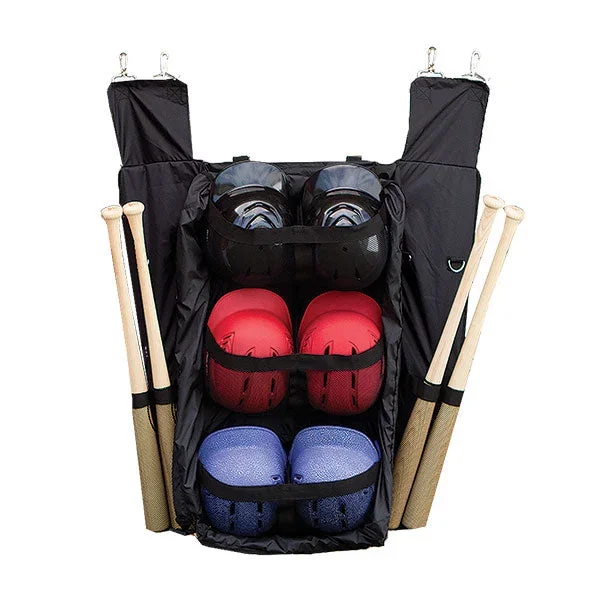 Combination Bat/Helmet Fence Bag