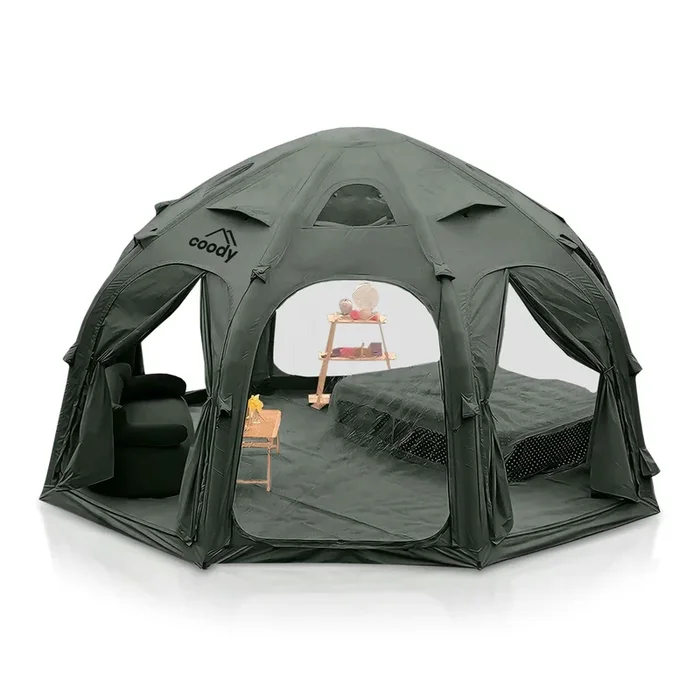 Coody Dome | RBM Outdoors Octopus – Inflatable tent for 2-4 person (Forest Green)