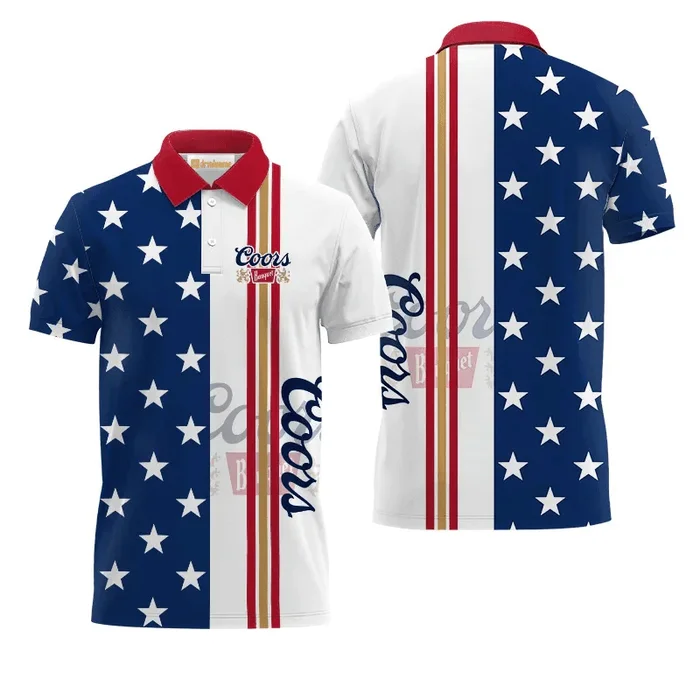 Coors Banquet Fourth Of July Polo Shirt – Fanshubus.com