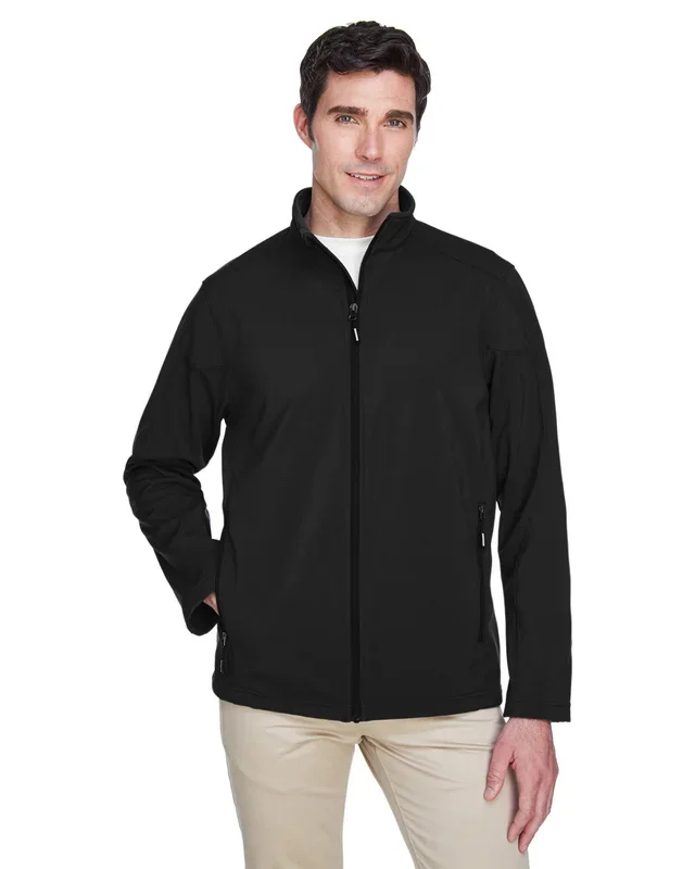 CORE365 Men’s Cruise Two-Layer Fleece Bonded Soft Shell Jacket