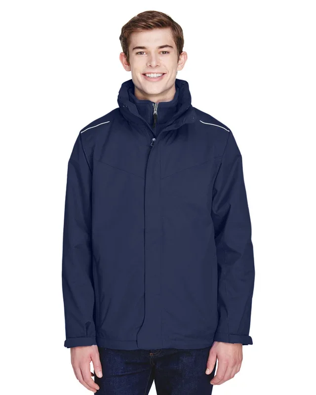 CORE365 Men’s Tall Region 3-in-1 Jacket with Fleece Liner