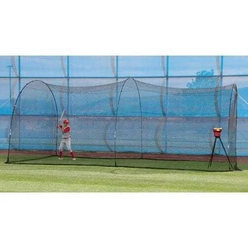 Crusher Pitching Machine & PowerAlley Batting Cage Package