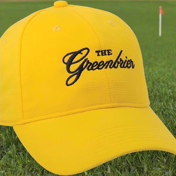 Custom Embroidered Ahead Jacquard Textured Golf Cap
