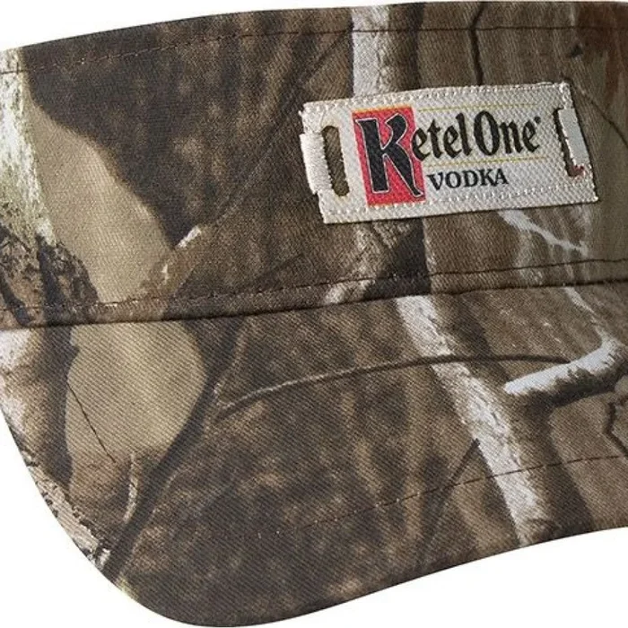 Custom Embroidered Ahead Real Tree AP Camo Visor Golf Cap Embroidered