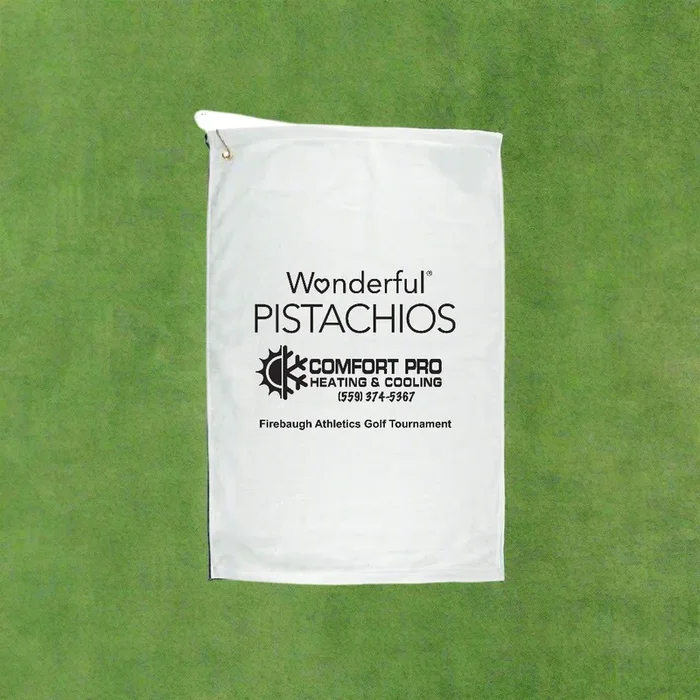 Custom Logo 16″ X 25″ Cotton Golf Towel