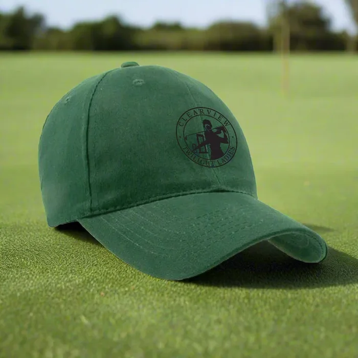 Custom Logo Brushed Cotton Twill Cap with Buckle Closure