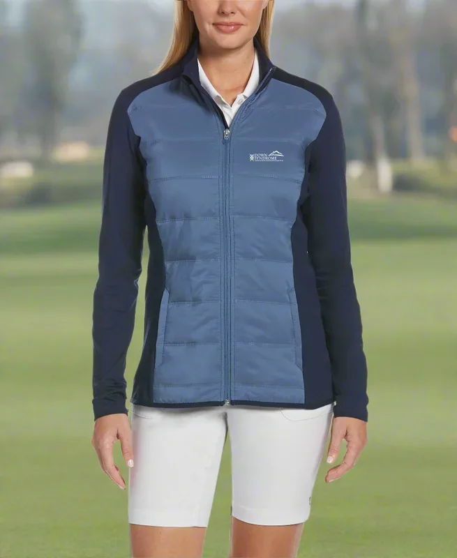 Custom Logo Embroidered Callaway Ladies’ Ultrasonic Quilted Jacket