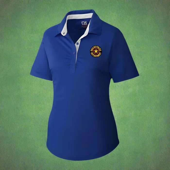 Custom Logo Embroidered Ladies’ Cutter & Buck DryTec Alder Golf Polo Shirt