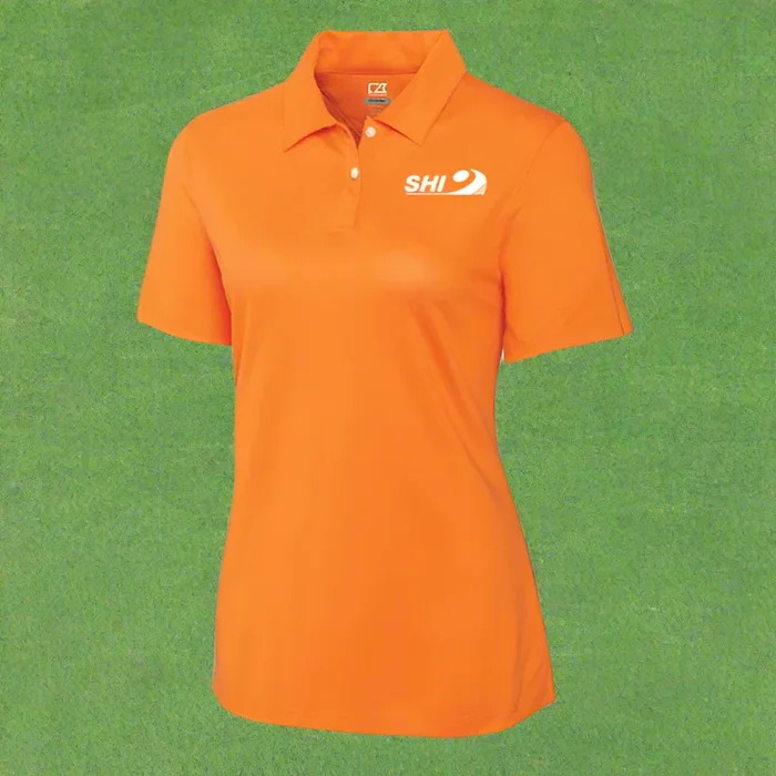 Custom Logo Embroidered Women’s Cutter & Buck DryTec Elliott Bay Polo / Plus Size