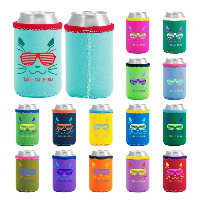 Custom Logo Neoprene Can Insulator
