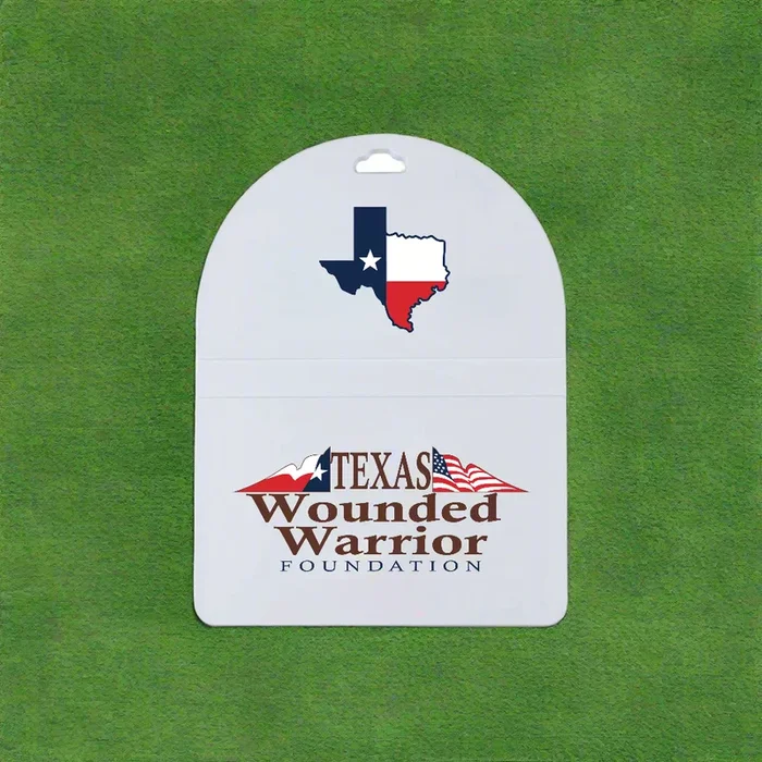 Custom Logo Oval Top Golf Tag