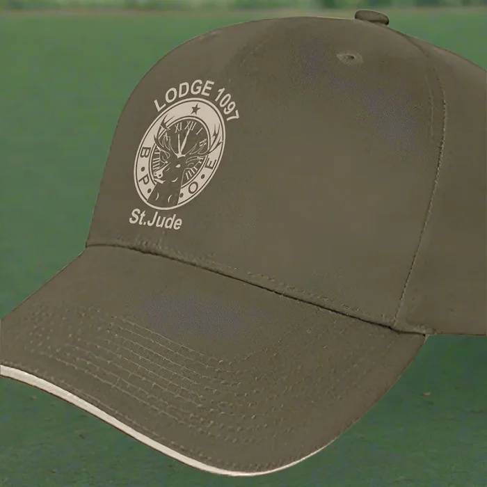Custom Logo Structured Sandwich Visor Golf Cap