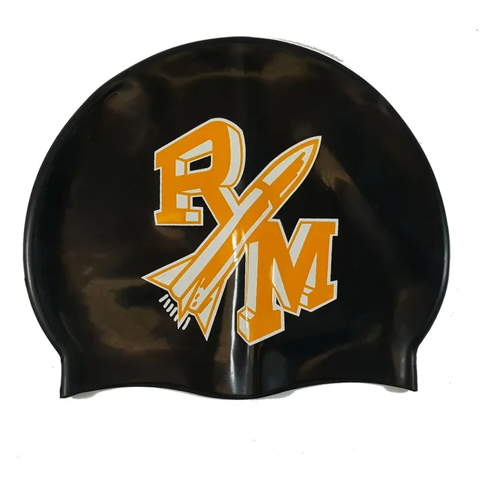 Custom Silicone Swim Cap – 2 Color Logo