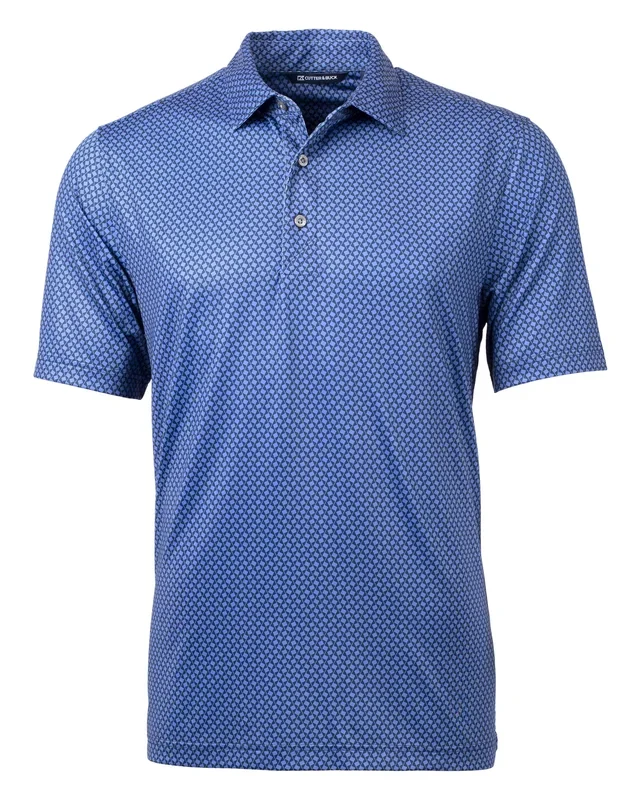 Cutter & Buck Pike Banner Print Stretch Men’s Big & Tall Polo