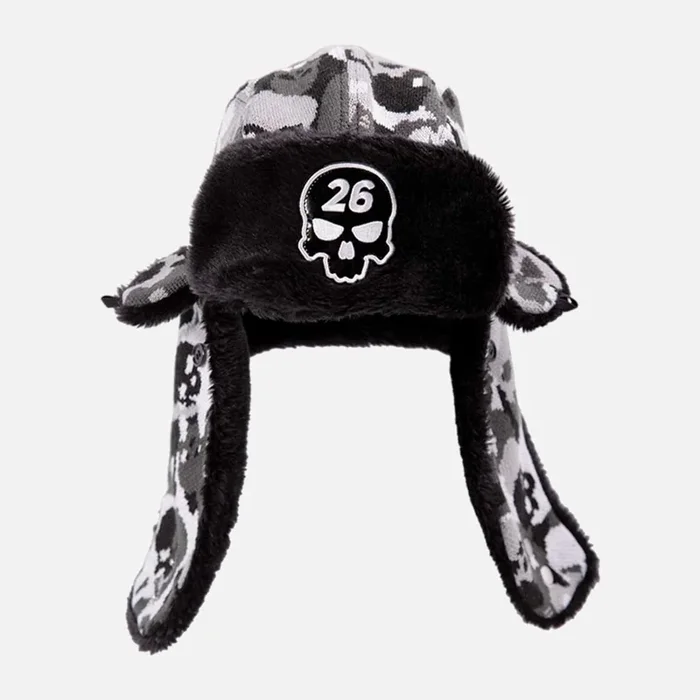 Darkness Skull Trapper Hat