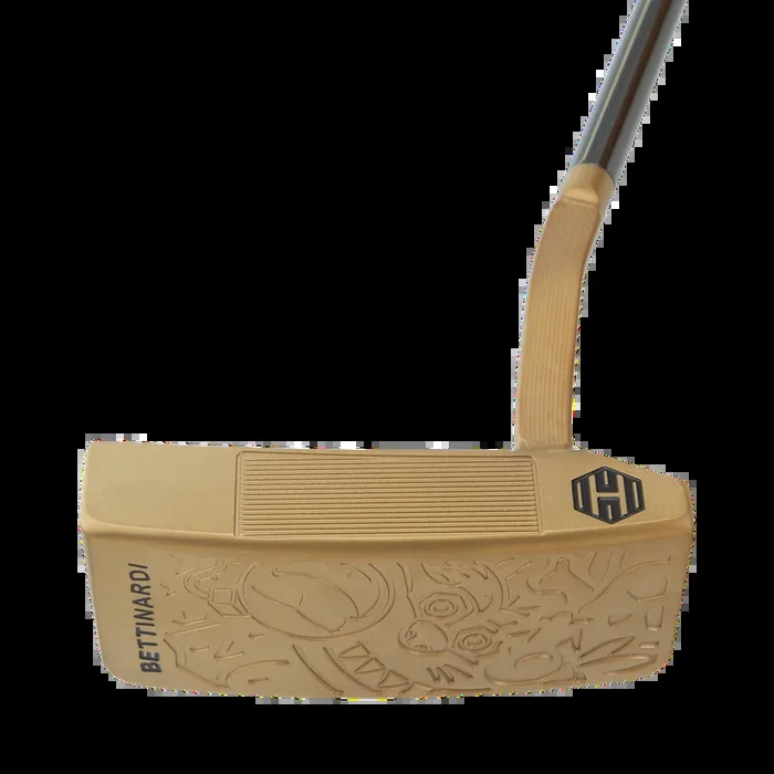 DASS Gold Flame Multi-Icon Queen B 6 Welded Flow Neck Putter