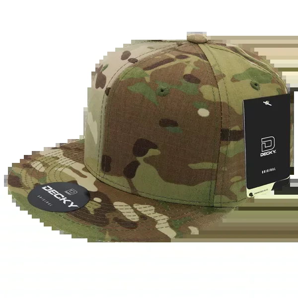 Decky Headwear 6302 in Camo Print (Embroidered with Your Logo)