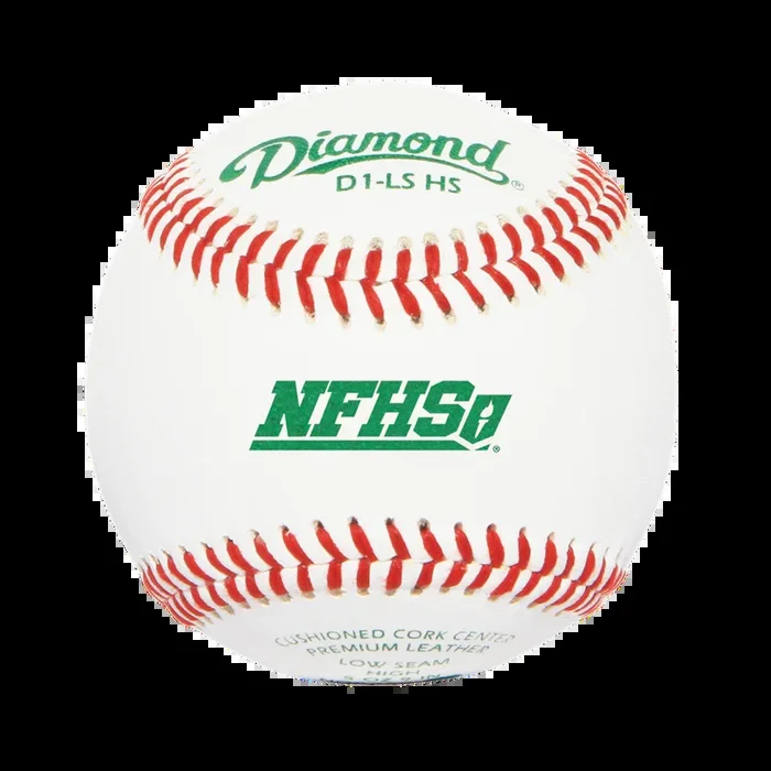 Diamond Sports D1-LS HS NFHS / NOCSAE Low Seam Baseball – 1 Dozen