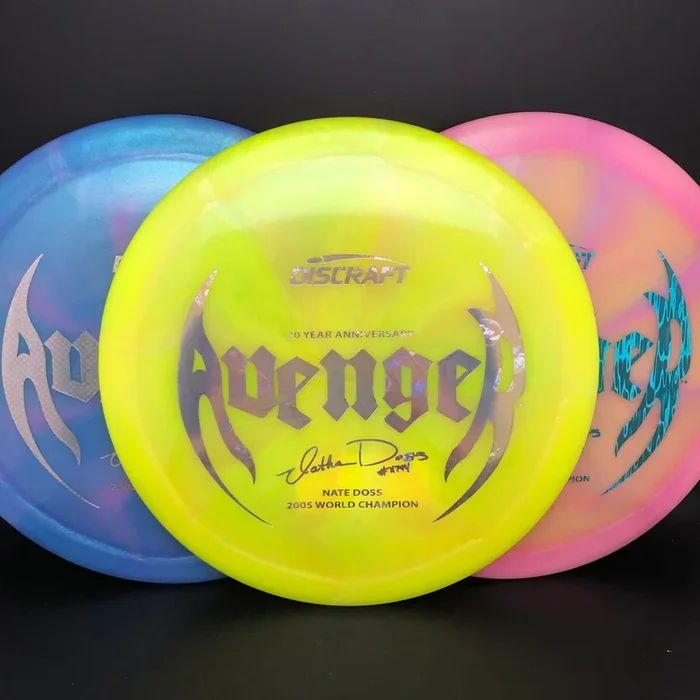 Discraft Z Colorshift Swirl Avenger Doss 20 Yr.