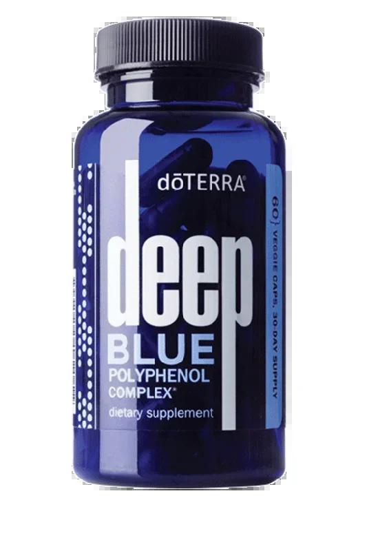 DoTerra Deep Blue Complex Essential Oil 60 Capsules New