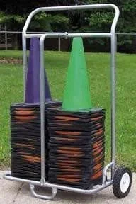 Double 12″/18″ Cone Cart | Made In The USA
