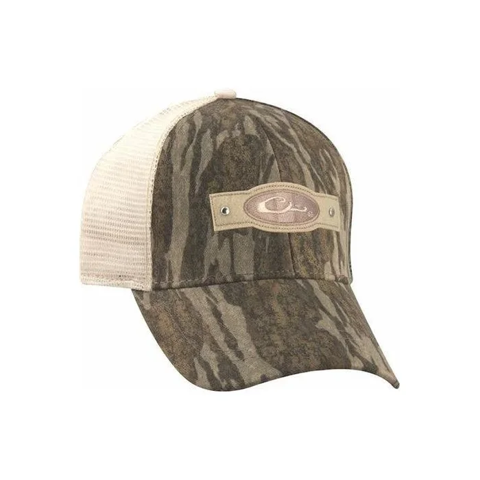 Drake Riveted Logo Mesh Back Cap
