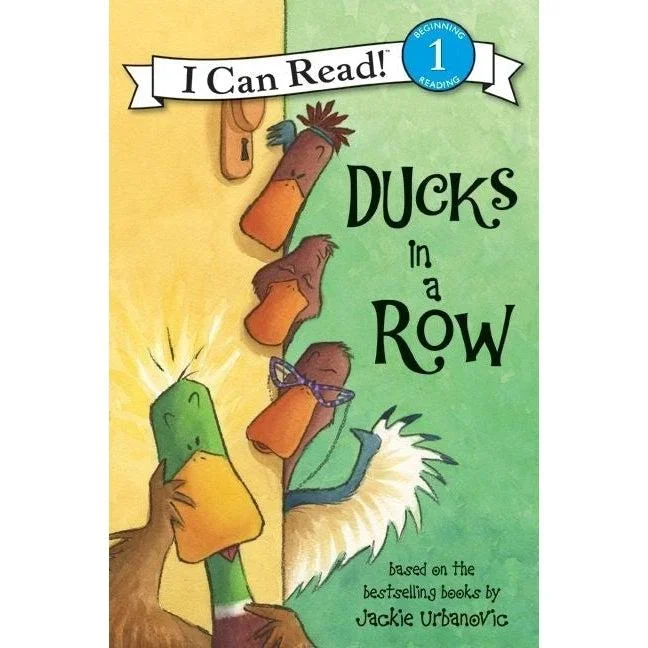 Ducks in a Row I Can Read Level 1 Book by Jackie Urbanovic
