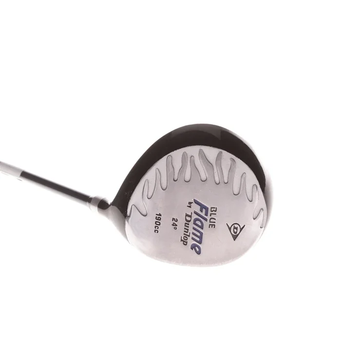 Dunlop Blue Flame Graphite Mens Right Hand Fairway 7 Wood 24 Degree Mid Flex – Accudyne