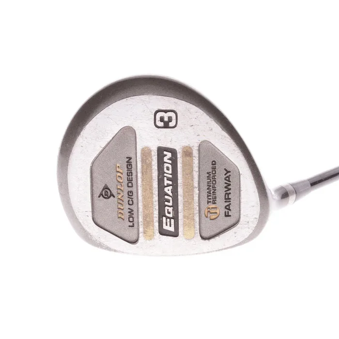 Dunlop Equation Graphite Men’s Left Hand Fairway 3 Wood 15 Degree Uniflex – Magnitude