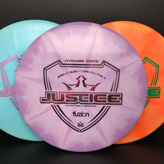 Dynamic Discs Fuzion Burst Justice – stock