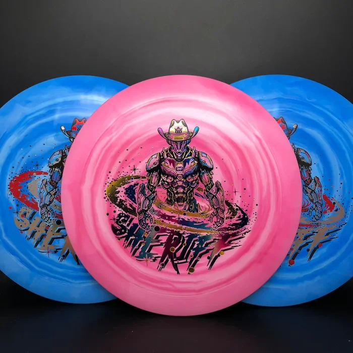Dynamic Discs Fuzion Swirl Sheriff – Galactic Lawman