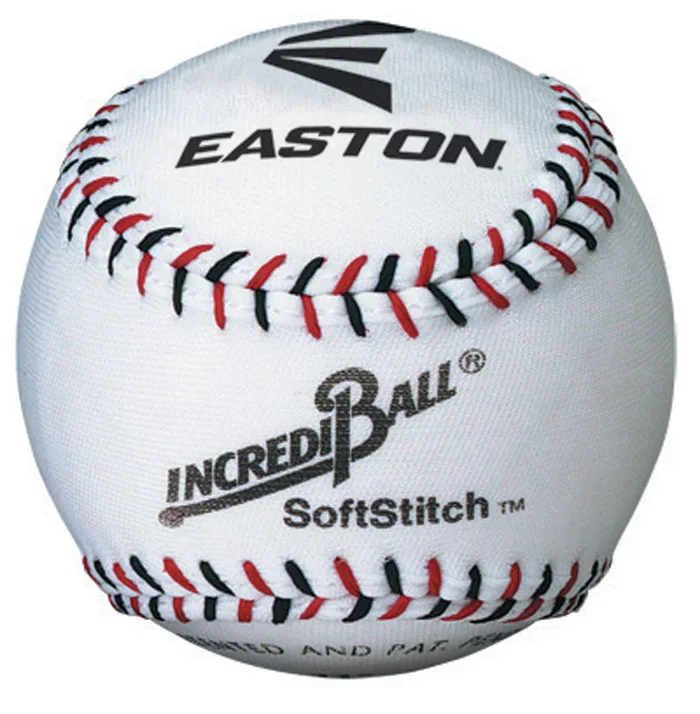 EASTON 9″ SOFT STITCH BALL WHITE