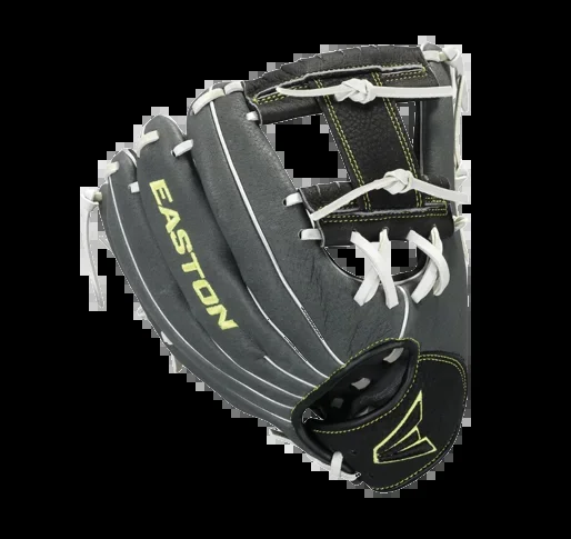 Easton Professional Youth 10″ I-Web RHT Glove Black/Gray