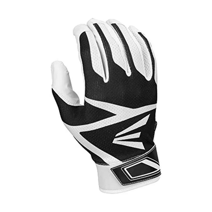 Easton Z3 Hyperskin Youth Batting Gloves, White/Red, X-Large