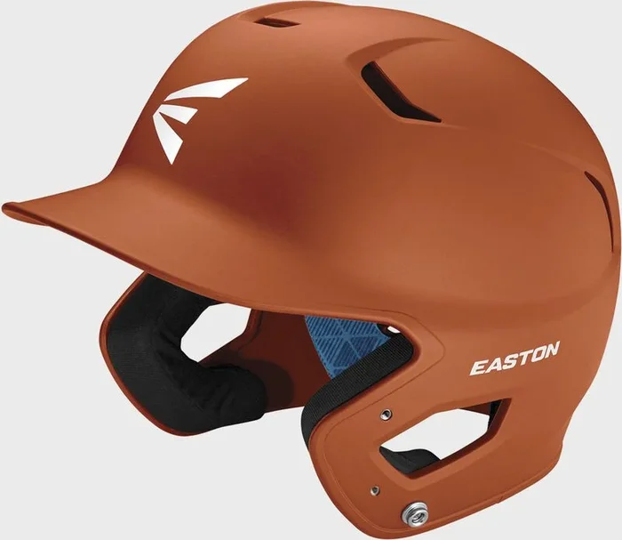 Easton Z5 Grip Baseball Helmet-Texas Orange-Junior