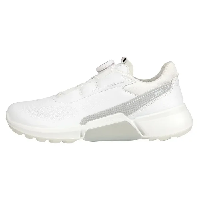 ECCO BIOM H4 BOA Spikeless Golf Shoes White/Concrete – SS23 Women