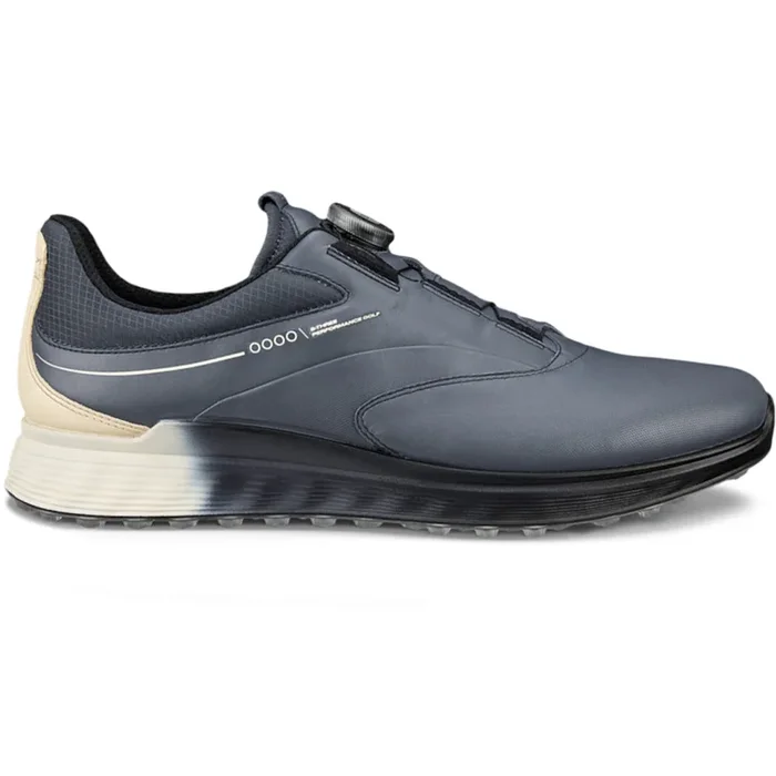 ECCO Golf S-three Boa Spikeless Waterproof Shoes – Ombre/Sand