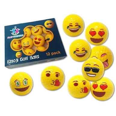 Emoji Golf Balls – One Dozen