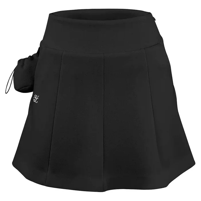 Fairliar Ball Pocket Flare Golf Skirt Black – FW24 Women