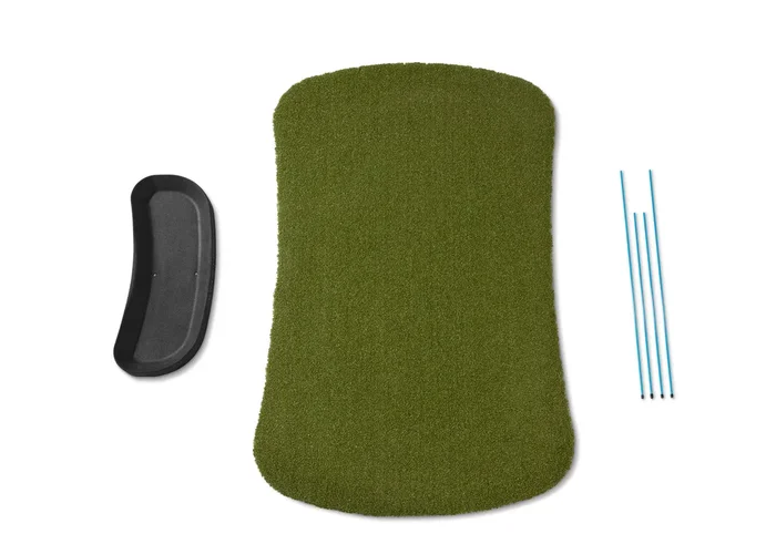 Fiberbuilt Performance Turf Series Hourglass Golf Mat Kit – 5’X3′