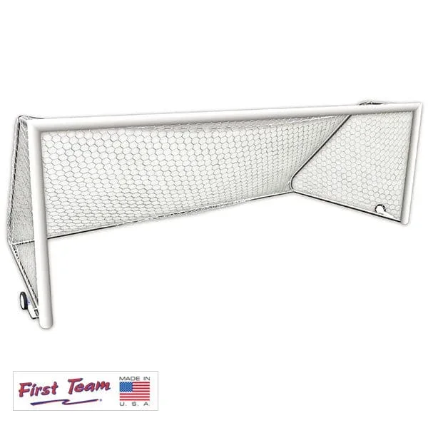 First Team World Class 40 Elite-PB 4” Aluminum 24’ x 8’Soccer Goal