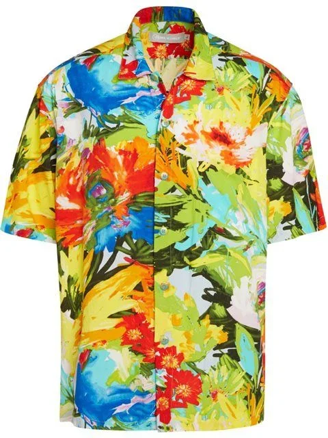 Floral Breeze Multicolor Unique Design Hawaiian Shirt- For men and women – Fanshubus – Fanshubus.com