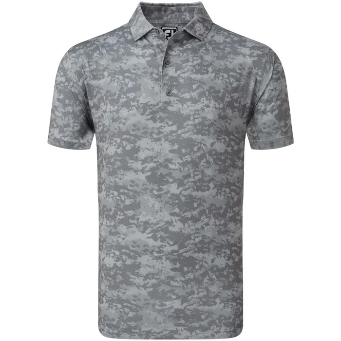 FootJoy Cloud Camo Polo Shirt – Lava