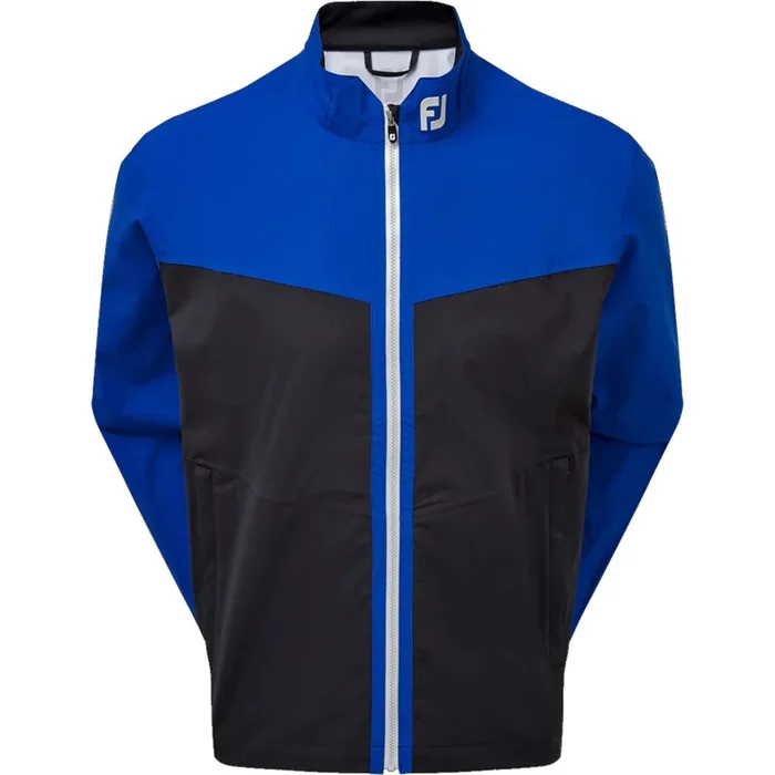 FootJoy HydroLite Waterproof Jacket – Royal/Black/Silver