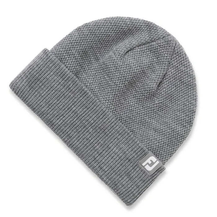 FootJoy Knit Beanie – Grey